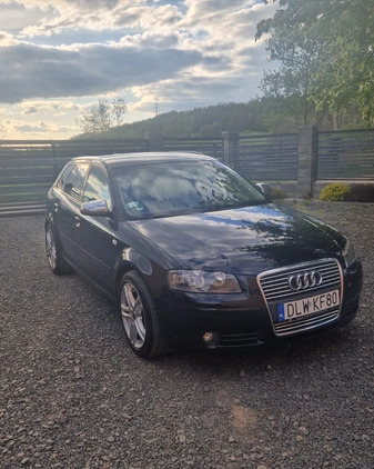 Audi A3 cena 24900 przebieg: 192810, rok produkcji 2008 z Ostrów Lubelski małe 67